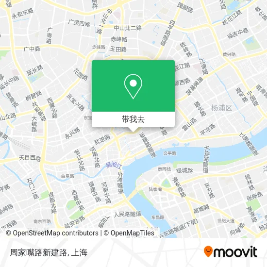 周家嘴路新建路地图