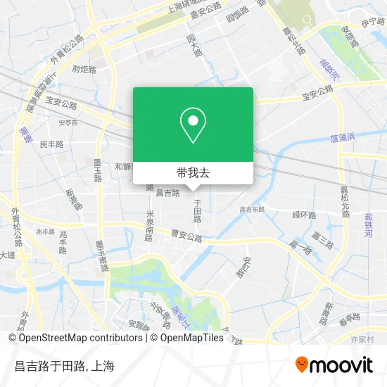 昌吉路于田路地图