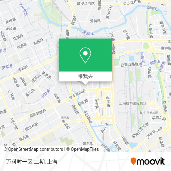 万科时一区-二期地图