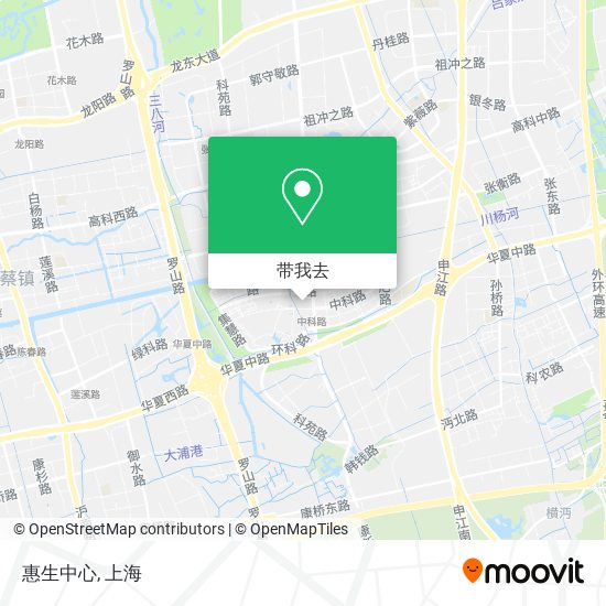 惠生中心地图