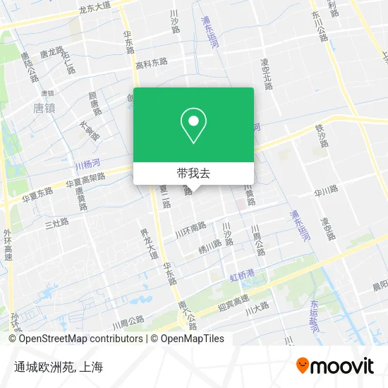通城欧洲苑地图
