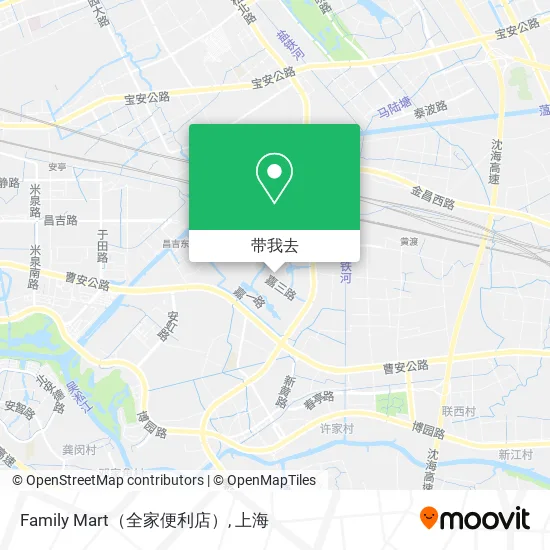 Family Mart（全家便利店）地图