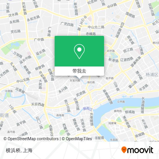 横浜桥地图