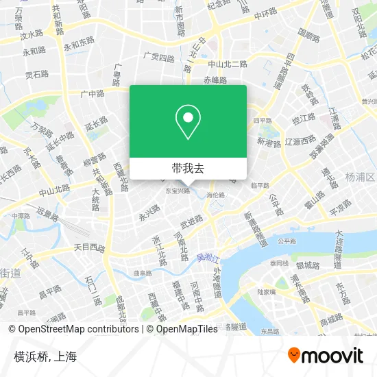 横浜桥地图