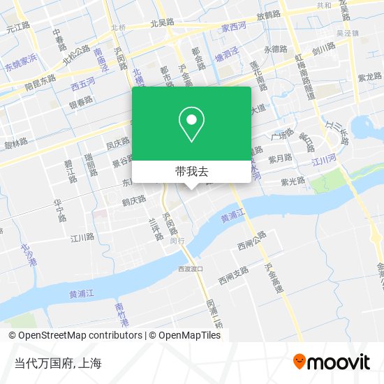 当代万国府地图