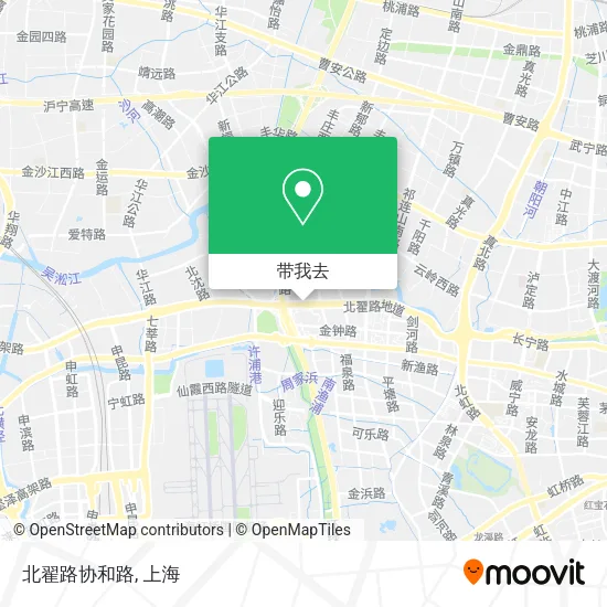 北翟路协和路地图