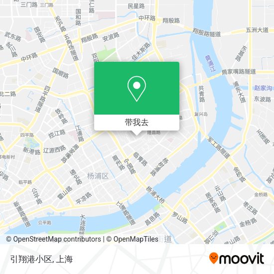 引翔港小区地图
