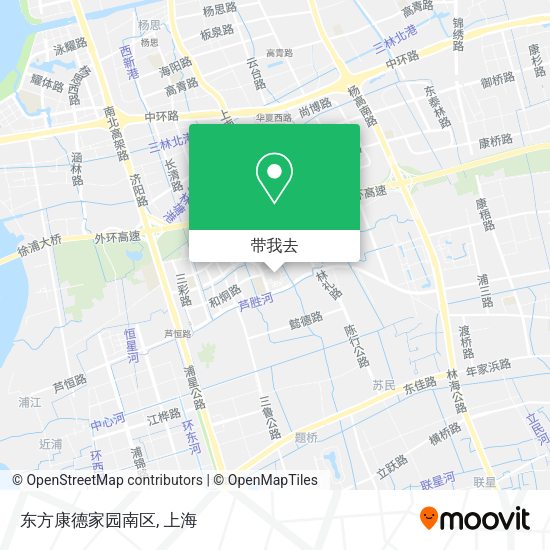 东方康德家园南区地图
