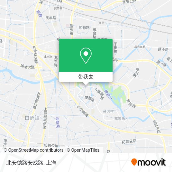 北安德路安成路地图