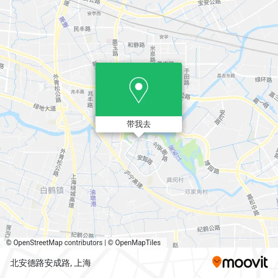 北安德路安成路地图