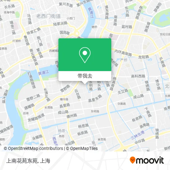 上南花苑东苑地图