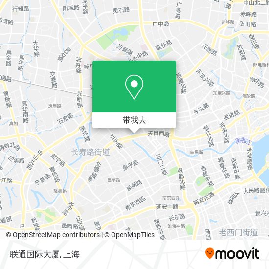 联通国际大厦地图