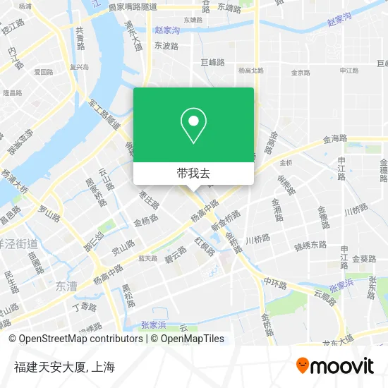 福建天安大厦地图