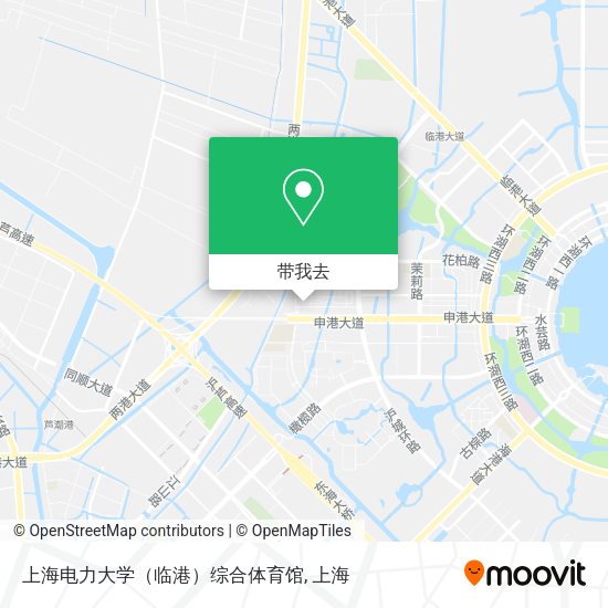 上海电力大学（临港）综合体育馆地图