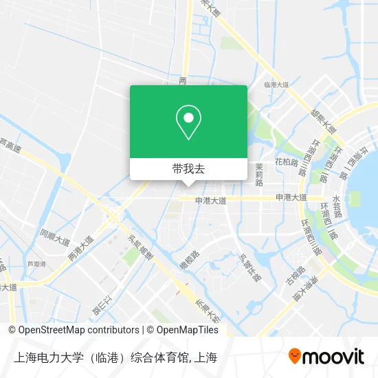 上海电力大学（临港）综合体育馆地图