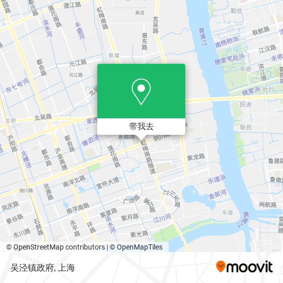 吴泾镇政府地图