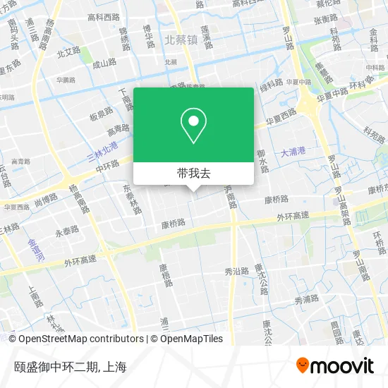 颐盛御中环二期地图