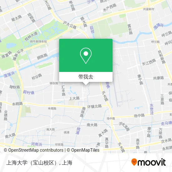 上海大学（宝山校区）地图