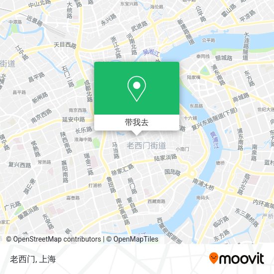 老西门地图