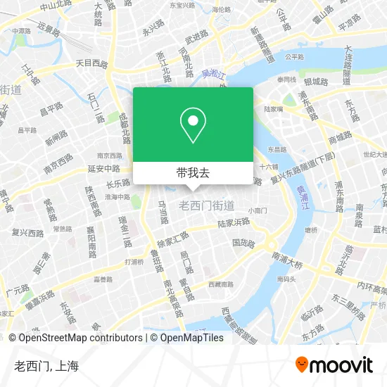 老西门地图