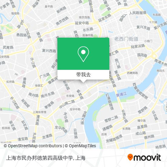 上海市民办邦德第四高级中学地图