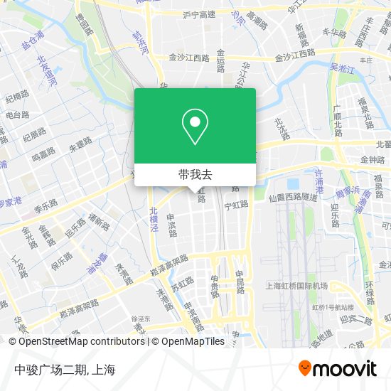 中骏广场二期地图