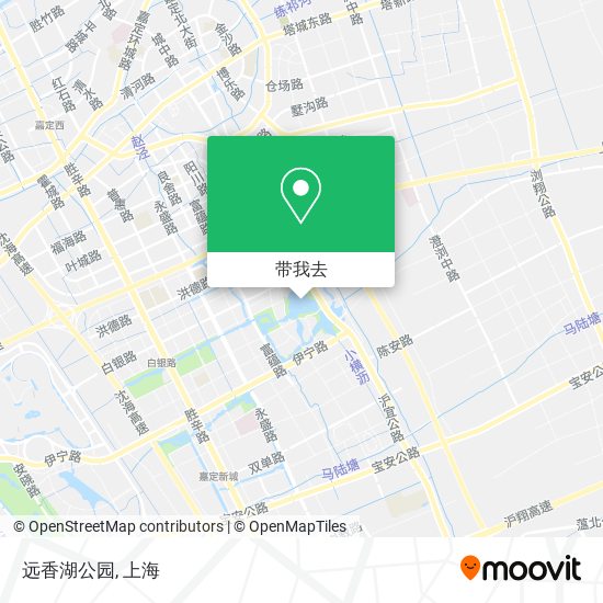远香湖公园地图