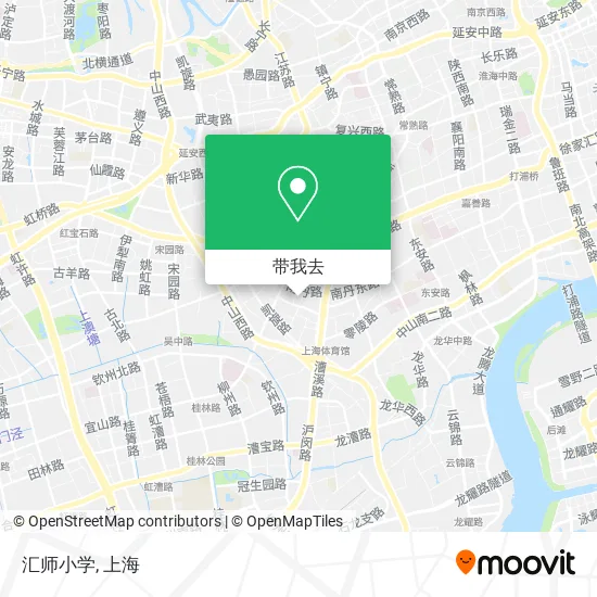 汇师小学地图