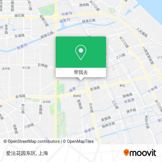 爱法花园东区地图