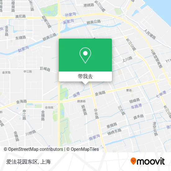 爱法花园东区地图