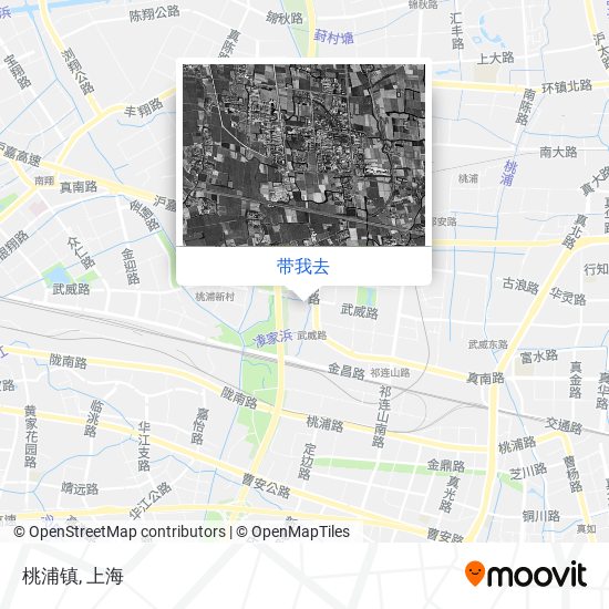 桃浦镇地图