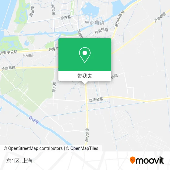 东1区地图