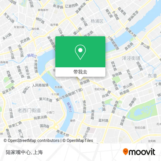 陆家嘴中心地图