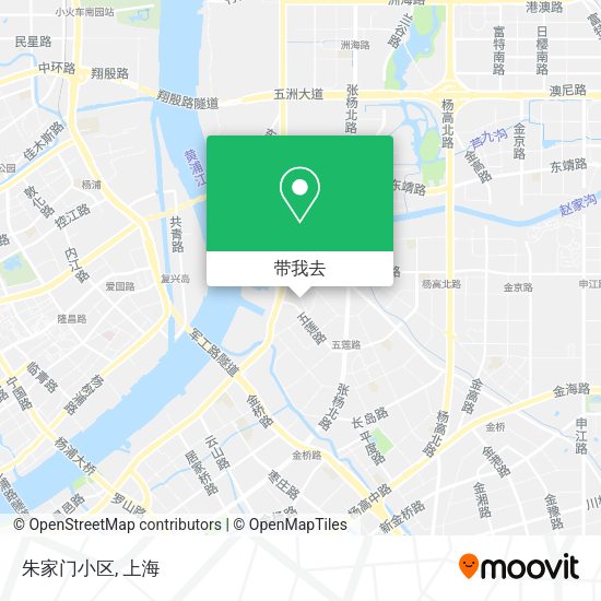 朱家门小区地图
