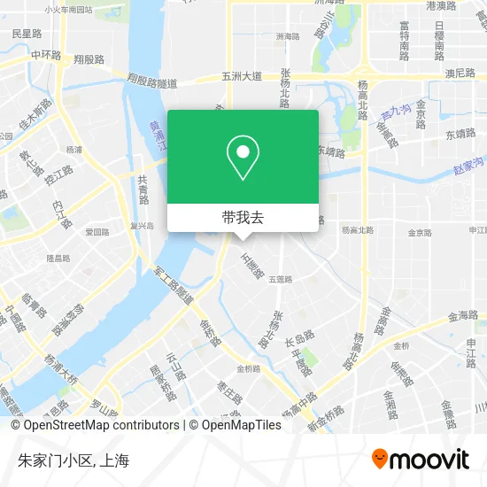 朱家门小区地图