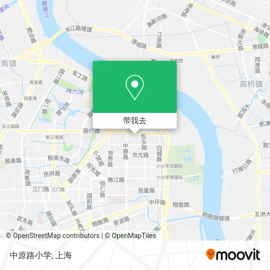 中原路小学地图
