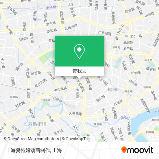 上海樊特姆动画制作地图