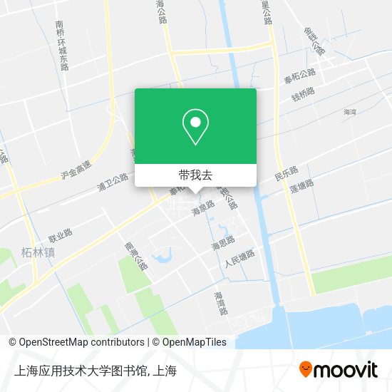 上海应用技术大学图书馆地图