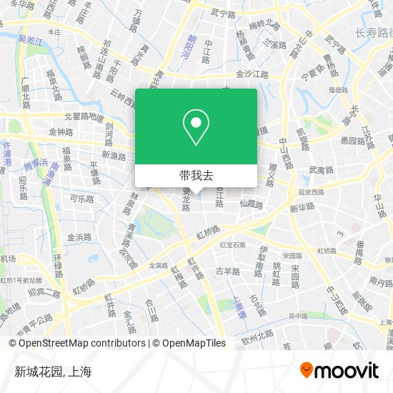 新城花园地图