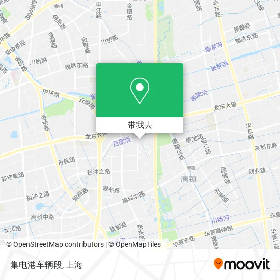 集电港车辆段地图