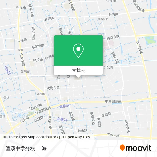 澧溪中学分校地图