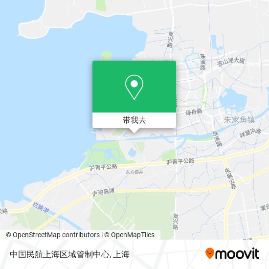 中国民航上海区域管制中心地图