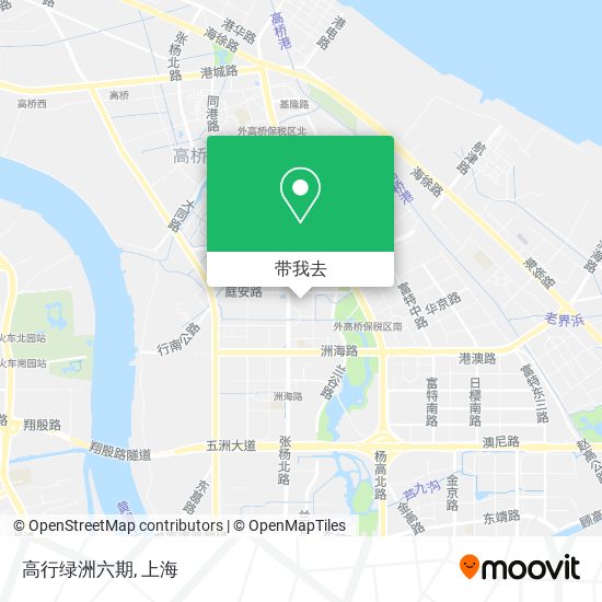 高行绿洲六期地图