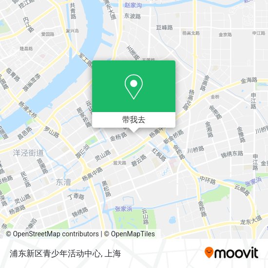 浦东新区青少年活动中心地图