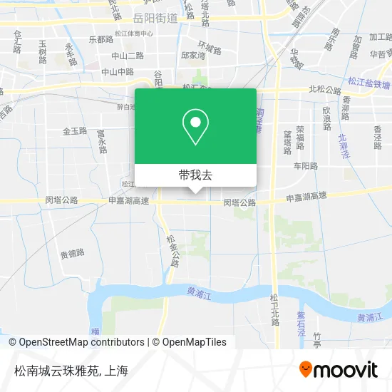松南城云珠雅苑地图