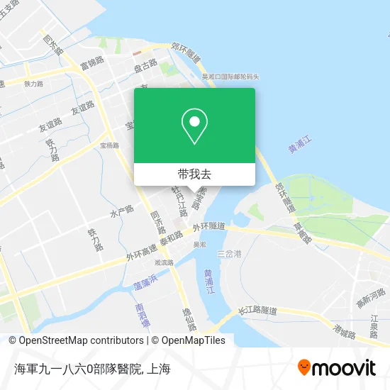 海軍九一八六0部隊醫院地图