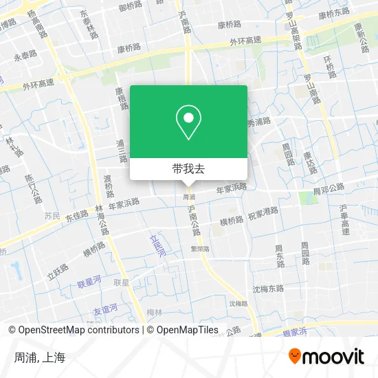 周浦地图