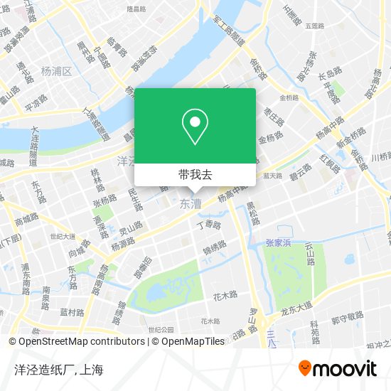 洋泾造纸厂地图