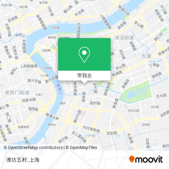 潍坊五村地图