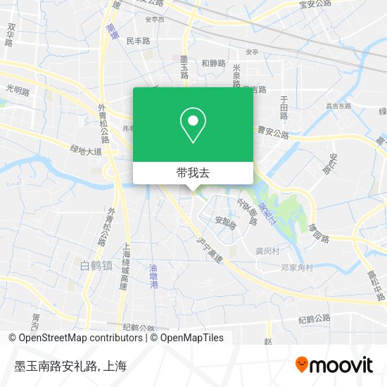 墨玉南路安礼路地图